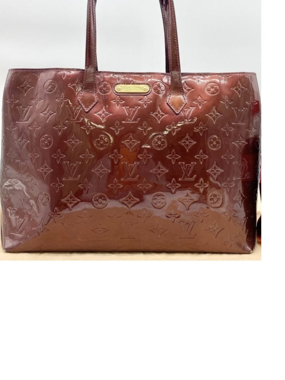 Louis Vuitton Vernis Amarante Willshare MM - Picture 3 of 11